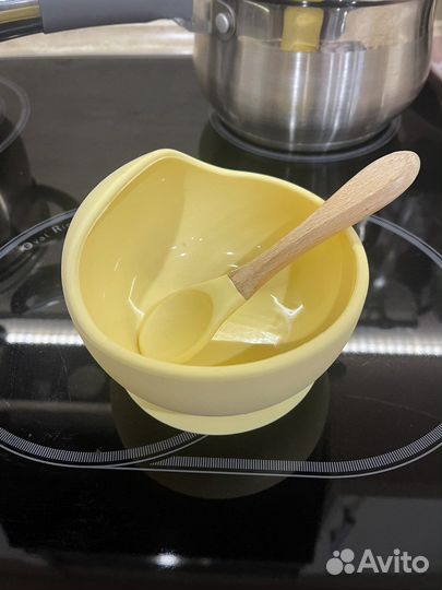 Силиконовая тарелка детская