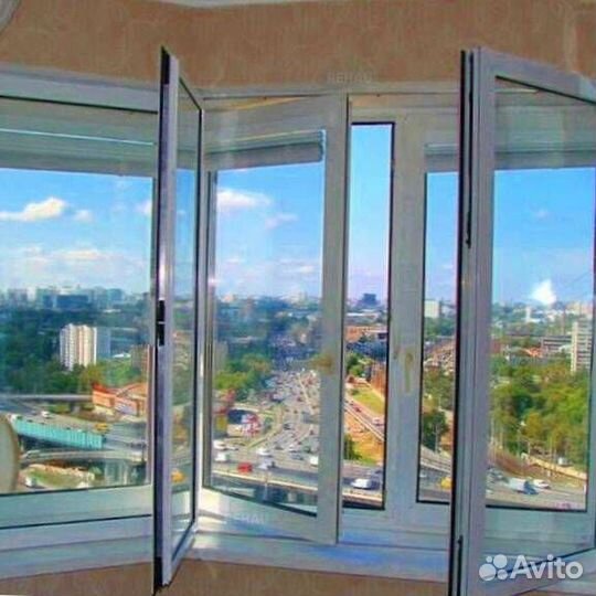 Пластиковое окно с установкой