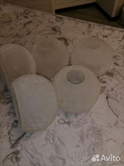 Плафоны для люстры стеклянные