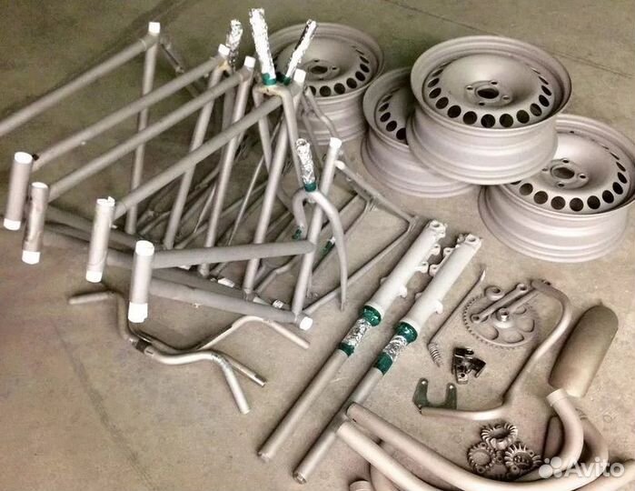 Пескоструйная обработка и порошковая покраска