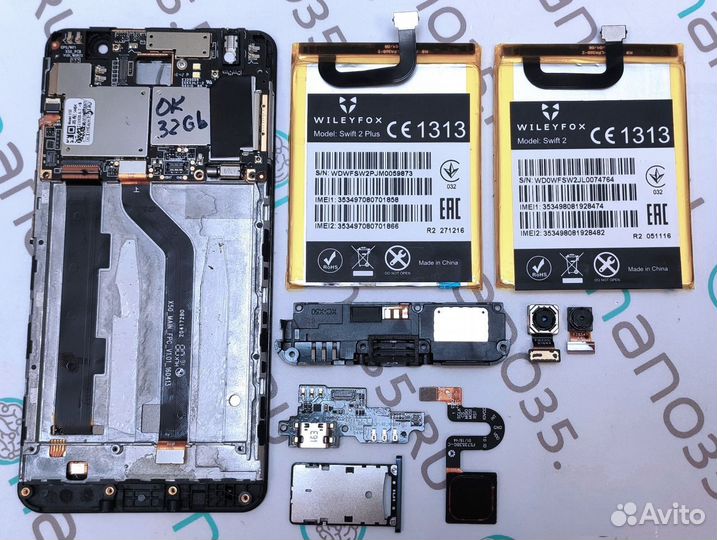 Запчасти для телефона Wileyfox