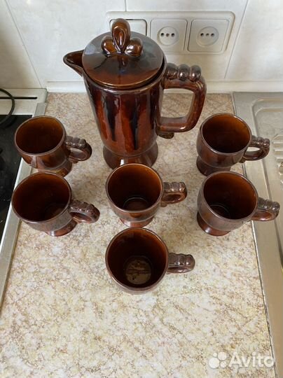 Кофейный сервиз керамика СССР