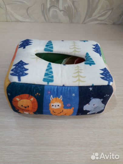 Развив. игр-а сортер Монтессори с салфетками