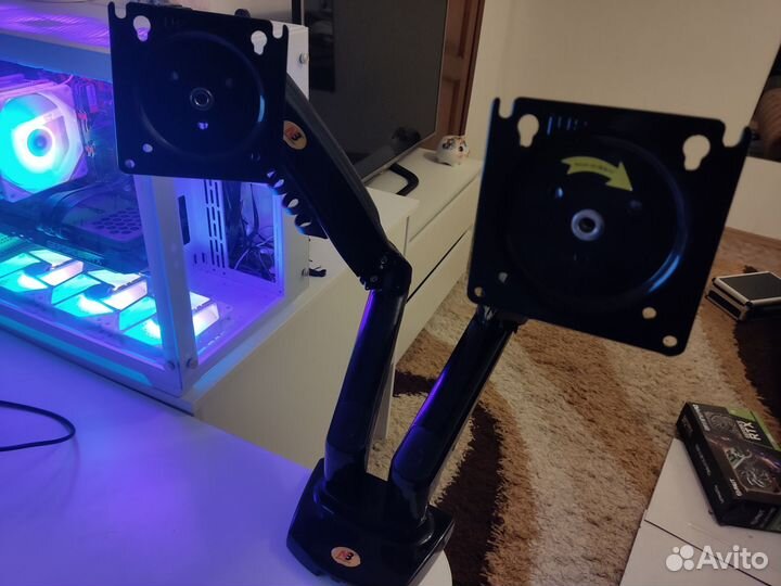 Кронштейн для двух мониторов