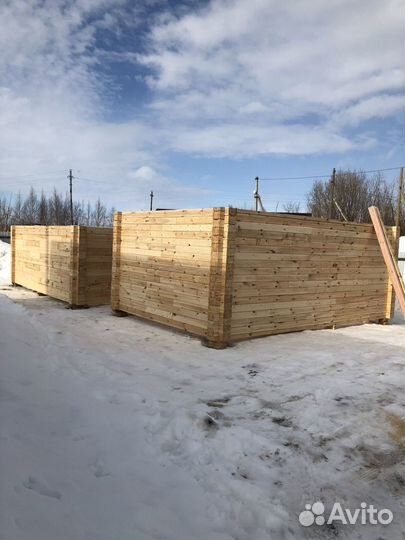 Продам срубы из профилированного бруса