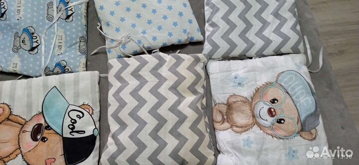 Бортики в детскую кроватку бу