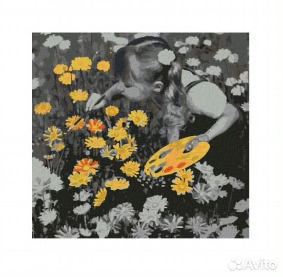 KHM0080 Картина по номерам (30х30) нарисую свой ми