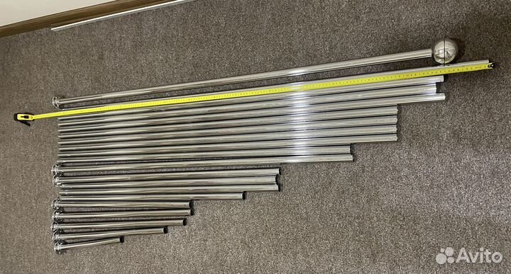 Стеллаж разборный металлический бу