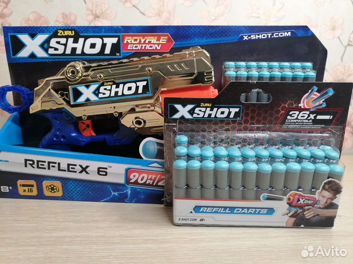 Набор X-shot Reflex 6 Golden