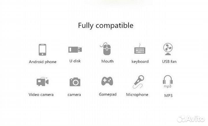 Адаптер OTG Micro USB к USB / USB 2.0