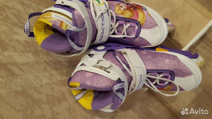 Роликовые коньки детские раздвижные