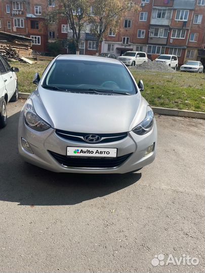 Hyundai Elantra 1.6 AT, 2012, 222 519 км