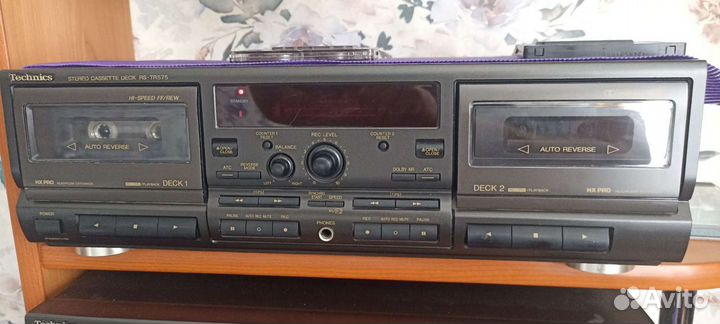 Кассетная дека technics rs tr575