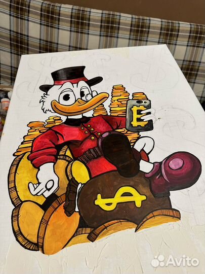 Картина акрилом