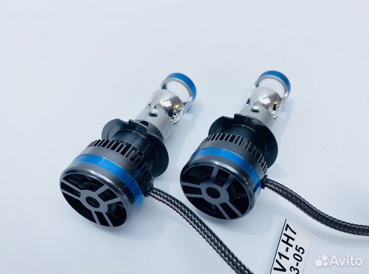 Светодиодные линзованные лампы LED V1, цоколь Н7