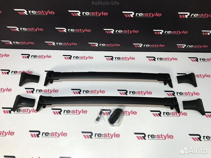 Рейлинги поперечные Toyota Fortuner 16-19г