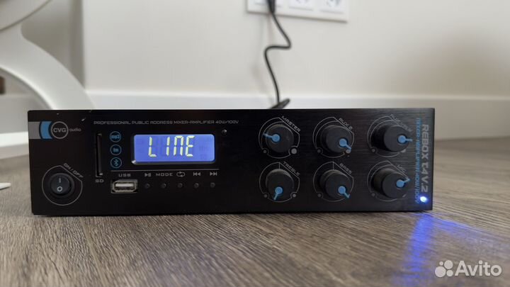 Профессиональный микшер усилитель Rebox t4