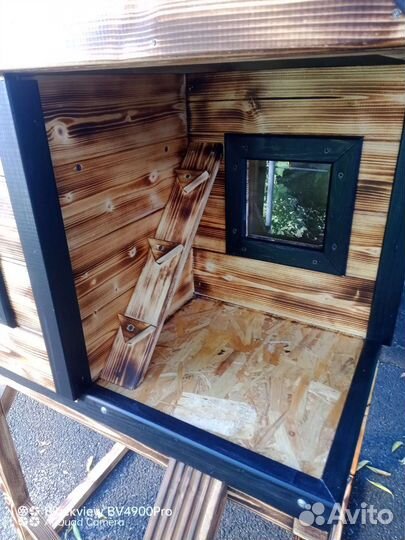 Домик для кошки уличный