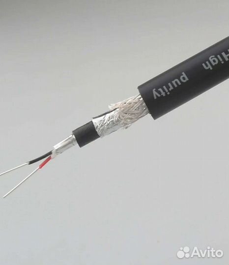 Межблочный кабель чистое серебро 0,75 м