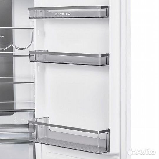 Холодильник maunfeld MBF177nfwhgr Inverter