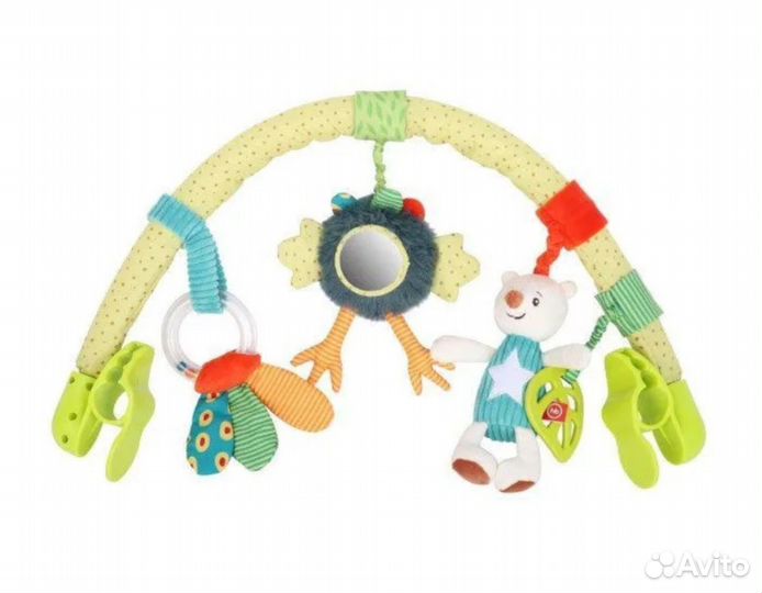 Дуга с игрушками + спираль с игрушками hb
