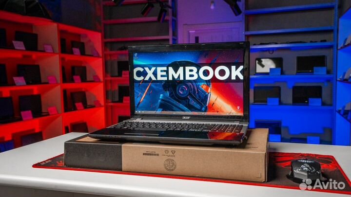 Игровой ноутбук Acer: 8гб, i5, GT 630M