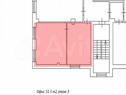 Сдам шикарный офис 51,5м