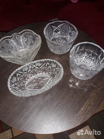 Вазы. Хрусталь. СССР