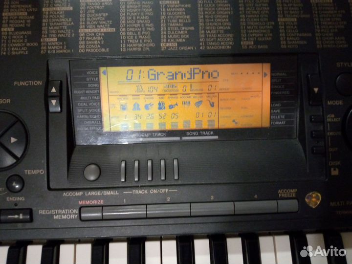 Синтезатор yamaha PSR-620 Япония