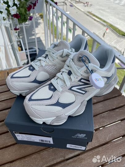 Оригинальные New Balance 9060 Moonrock Linen Grey