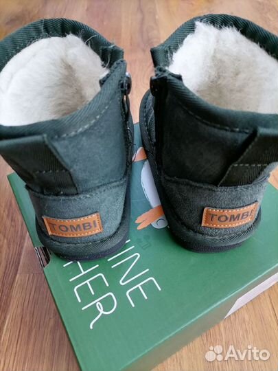 Угги сапоги ботинки натуральные зимние б/у 16,5 см