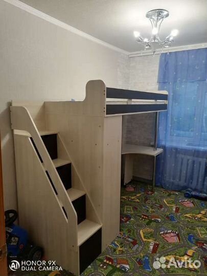 Кровать двухъярусная Латте 77-03