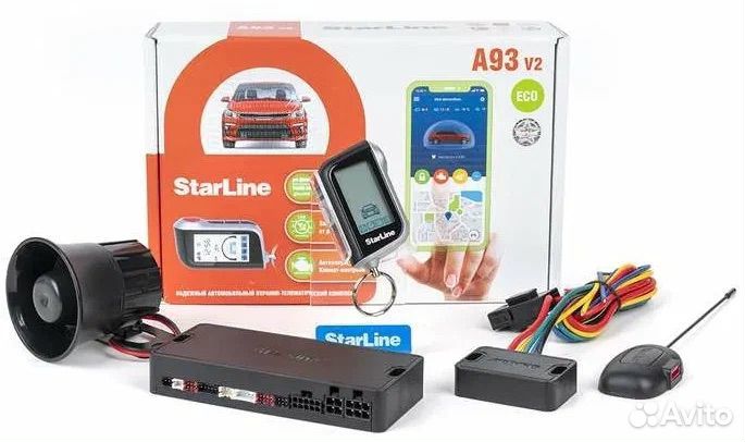 Сигнализация StarLine A93 V2 Eco автозапуск