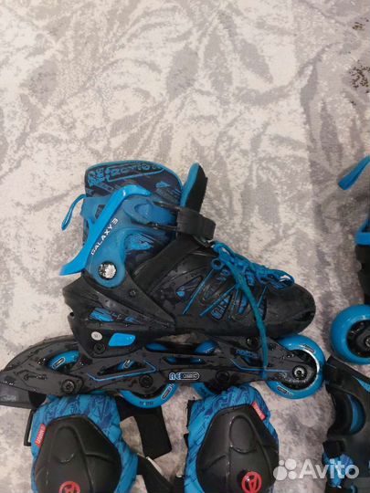 Роликовые коньки детские раздвижные