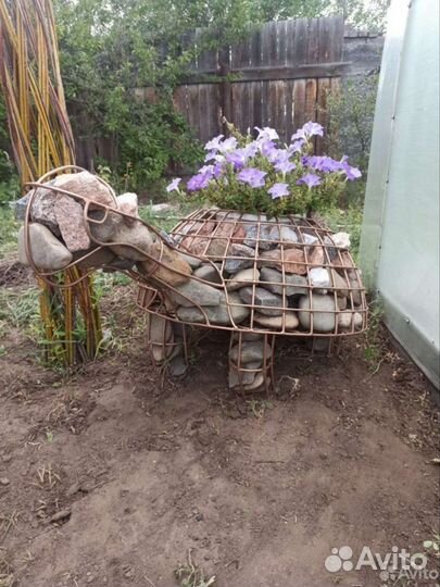 Металлические фигуры для ландшафтного дизайна