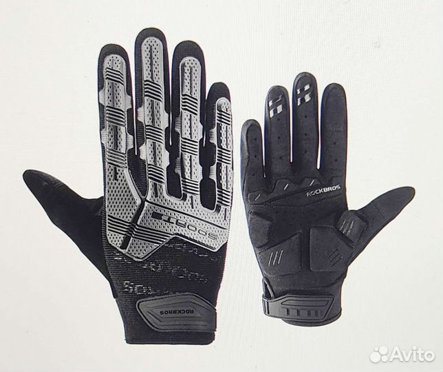 Велоперчатки rockbros 9 L новые