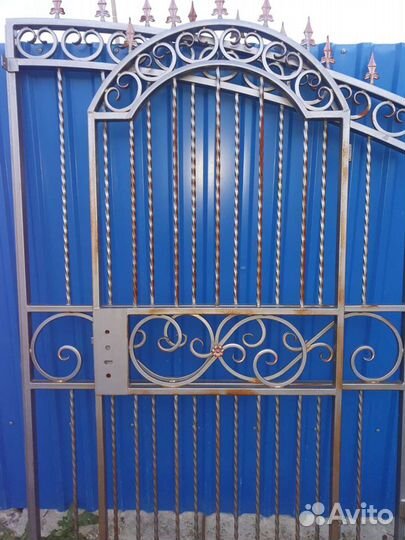 Ворота кованые