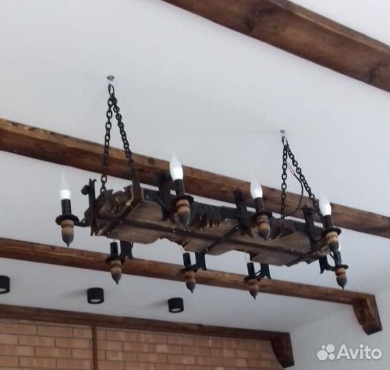 Кованая люстра