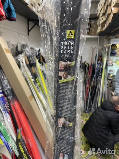 Лыжи беговые fisher twin skin race