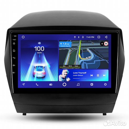 Штатная магнитола Hyundai IX35 Android tucson
