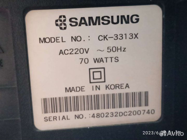 Телевизор samsung Б/У