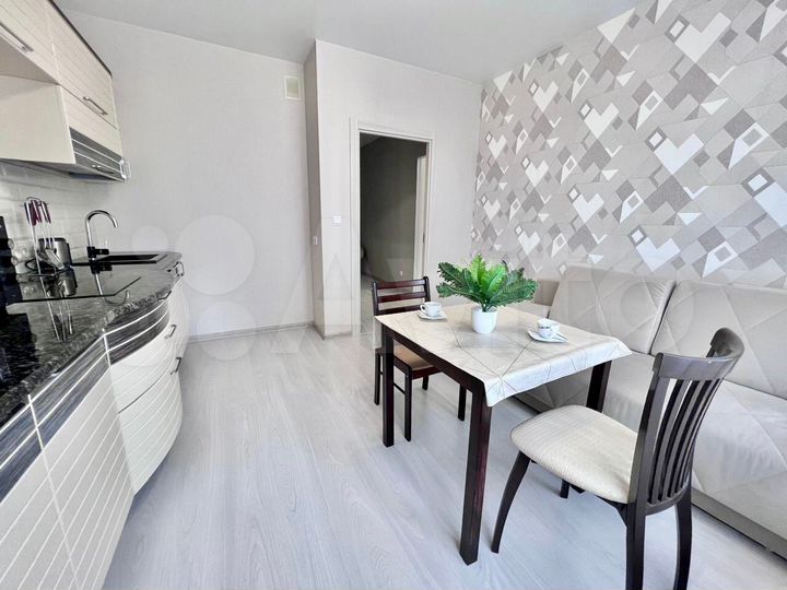 1-к. квартира, 52 м², 2 кровати