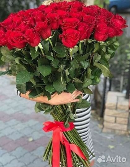 Высокие розы Гигантские розы Доставка цветов