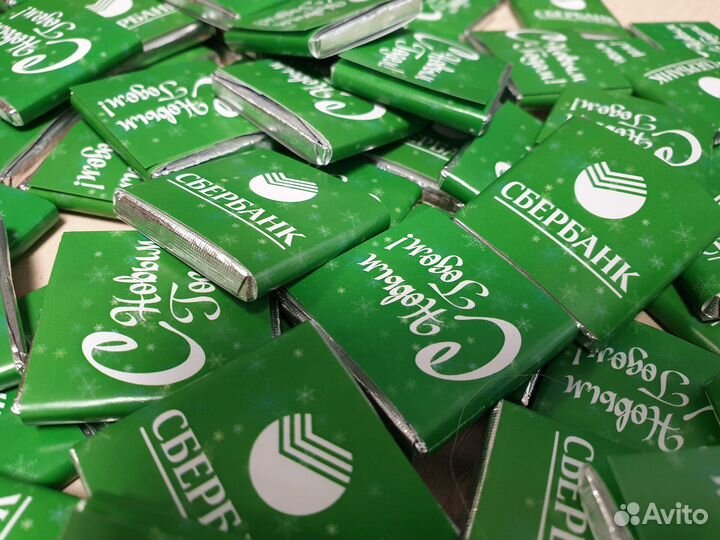 Этикетки на шоколад с логотипом