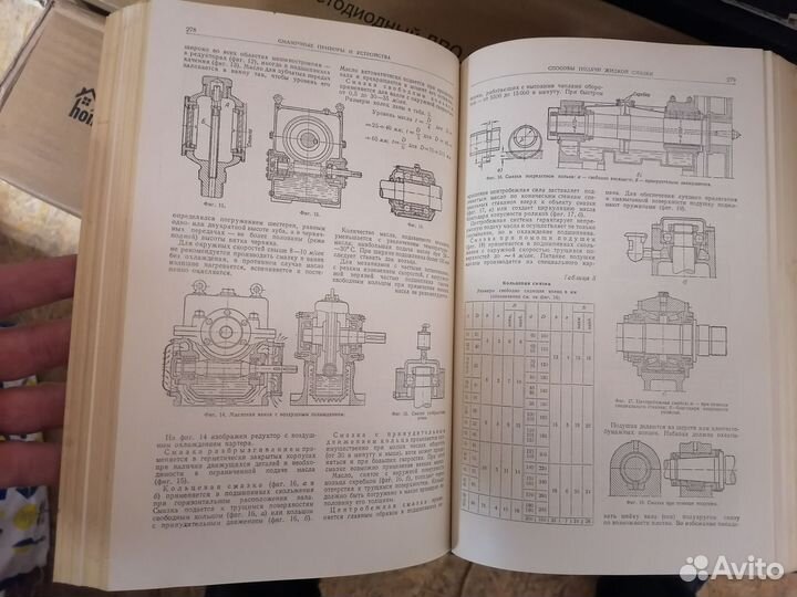 Книга Детали машин 1 и 2 том. 1953 год