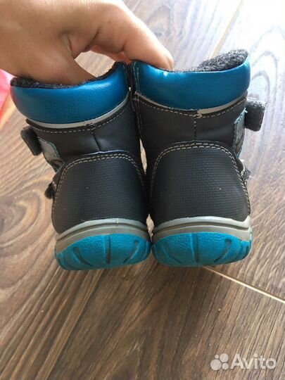 Ботиночки демисезонные Котофей размер 22-23, 14 см