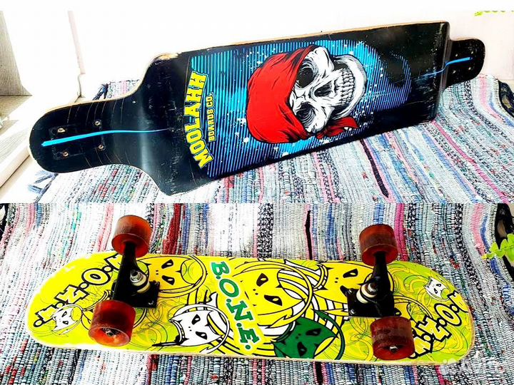 Скейтборд Bone дека лонгборда MaxCity