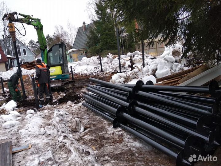 Винтовые сваи 108