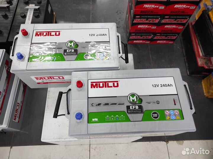 Комплект Аккумулятор 240Ah mutlu EFB 1300A