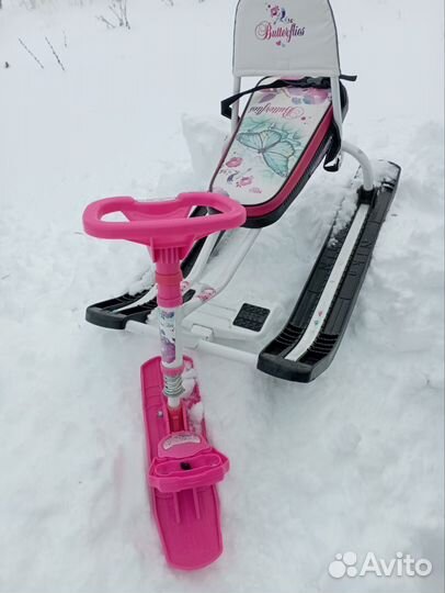 Детский снегокат